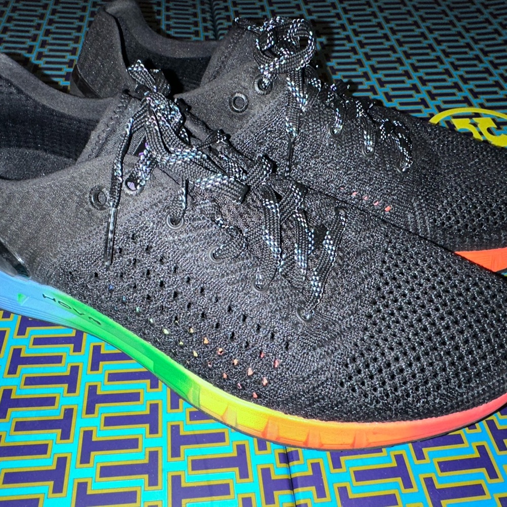 Under Armour Pride Rainbow sneakers size 10, runs small, fits like a 9-9.5